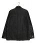 agnes b SPORT (アニエスベースポーツ) ブラックデニムジャケット ブラック サイズ:L：5800円