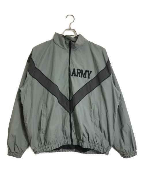 US ARMY（ユーエスアーミー）US ARMY (ユーエス アーミー) フライトジャケット　ナイロンジャケット　ミリタリージャケット グレー サイズ:MEDIUM / REGULARの古着・服飾アイテム