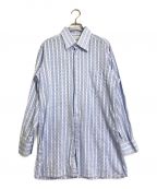 Christian Diorクリスチャン ディオール）の古着「チェックシャツ」｜ブルー×ホワイト