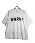 MARNIマルニ）の古着「ロゴ Tシャツ」｜ホワイト