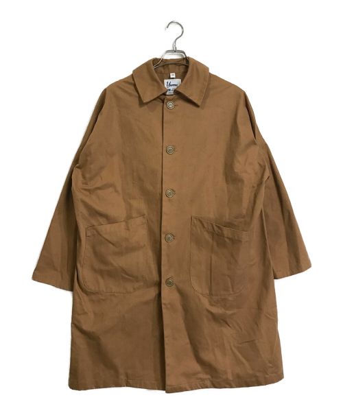 Yarmo（ヤーモ）Yarmo (ヤーモ) Duster Coat ブラウン サイズ:40の古着・服飾アイテム