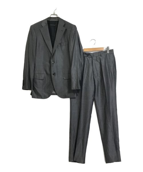 TOMORROW LAND（トゥモローランド）TOMORROW LAND (トゥモローランド) シルク混3ピーススーツ グレー サイズ:48の古着・服飾アイテム
