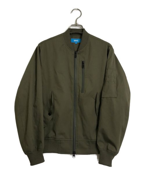 WWS（ワークウェアスーツ）WWS (ワークウェアスーツ) マシンウォッシャブルMA-1ジャケット オリーブ サイズ:XSの古着・服飾アイテム