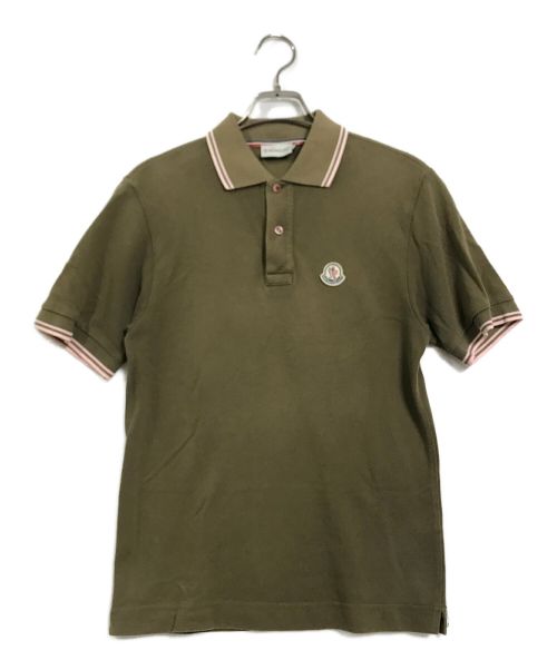 MONCLER（モンクレール）MONCLER (モンクレール) ポロシャツ オリーブ サイズ:XSの古着・服飾アイテム