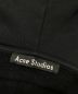 中古・古着 Acne studios (アクネストゥディオス) FERRIS ZIP FACE / フェリスジップフェイス ジップパーカー ブラック サイズ:M：9800円