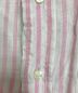 中古・古着 INDIVIDUALIZED SHIRTS (インディビジュアライズドシャツ) ストライプシャツ ピンク サイズ:15−33：3480円