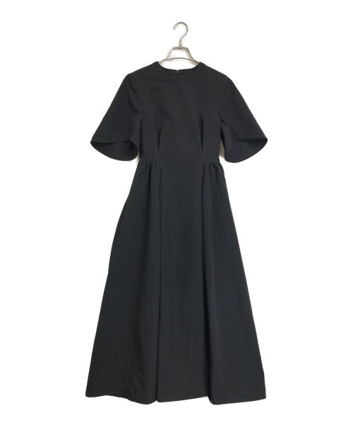 regleam（リグリーム）regleam (リグリーム) ベルスリーブワンピース ブラック サイズ:Sの古着・服飾アイテム