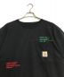 CarHartt (カーハート) HERON PRESTON (ヘロンプレストン) Tシャツ ブラック サイズ:M：7800円