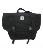 Carhartt WIPカーハート）の古着「メッセンジャーバッグ/Reflective Parcel Bag」｜ブラック