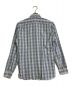 RRL (ダブルアールエル) Indigoチェックシャツ ブルー×ホワイト サイズ:S：9800円