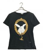 Vivienne Westwood manヴィヴィアン ウェストウッド マン）の古着「バニーインフレーム Tシャツ」｜ブラック