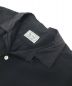 中古・古着 HUGO BOSS (ヒューゴ ボス) HUGO BOSS　　オープンカラーシャツ ブラック サイズ:40：6000円