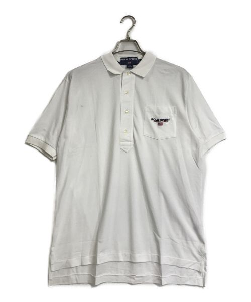 POLO SPORT（ポロスポーツ）POLO SPORT (ポロスポーツ) ポロシャツ ホワイト サイズ:Lの古着・服飾アイテム
