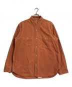 SUGAR CANE & Co.シュガーケーン）の古着「シャツ」｜オレンジ
