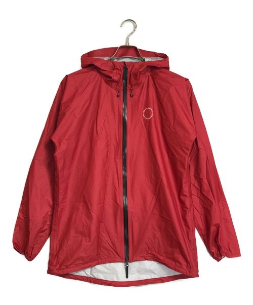 山と道（ヤマトミチ）山と道 (ヤマトミチ) UL Rain Jacket PU Sosui ナイロンジャケット マウンテンパーカー レッド サイズ:Sの古着・服飾アイテム