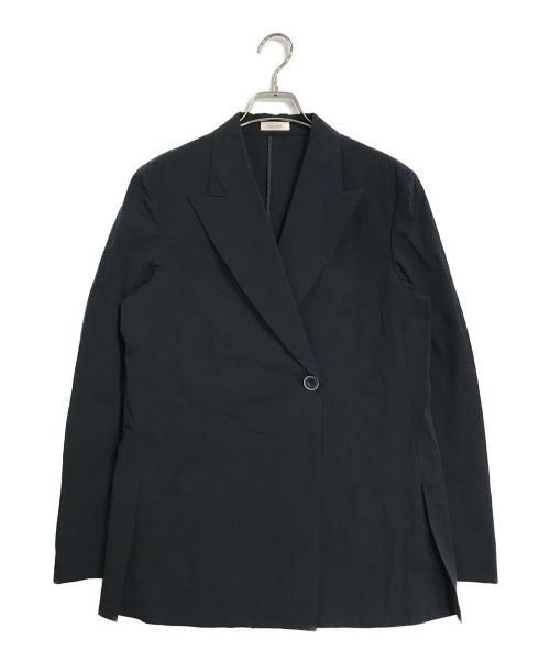 DES PRES（デ プレ）DES PRES (デ プレ) ライトコットンストレッチ ピークドラペルジャケット ブラック サイズ:36の古着・服飾アイテム