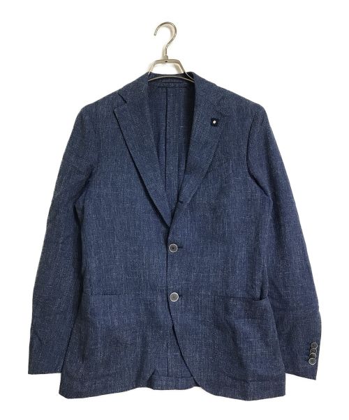 LARDINI（ラルディーニ）LARDINI (ラルディーニ) テーラードジャケット ブルー サイズ:46の古着・服飾アイテム