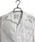 Frank&Eileen (フランクアンドアイリーン) オープンカラーシャツ ホワイト サイズ:XS：3980円