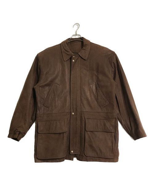 COACH（コーチ）COACH (コーチ) 【古着】レザージャケット ブラウン サイズ:Mの古着・服飾アイテム