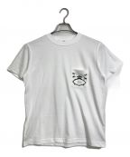 TOGA VIRILISトーガ ビリリース）の古着「ポケットTシャツTシャツ　半袖　S/Sカットソー　ポケT」｜ホワイト