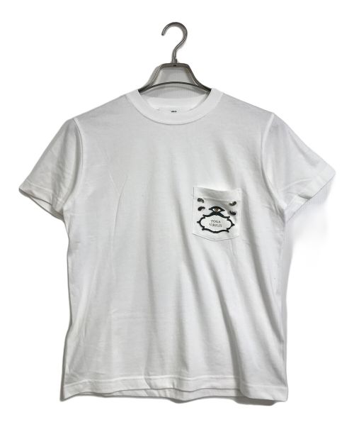TOGA VIRILIS（トーガ ビリリース）TOGA VIRILIS (トーガ ビリリース) ポケットTシャツTシャツ　半袖　S/Sカットソー　ポケT ホワイト サイズ:Sの古着・服飾アイテム