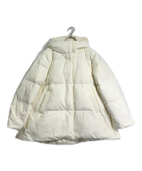 PLST（プラステ）PLST (プラステ) ストレッチオーバーサイズダウンコート ホワイト サイズ:Mの古着・服飾アイテム