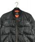 BLACK LABEL CRESTBRIDGE (ブラックレーベル クレストブリッジ) ダウンMA-1ジャケット ブラック サイズ:M：13800円