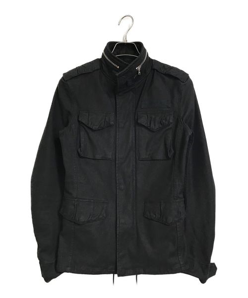 wjk（ダブルジェイケー）wjk (ダブルジェイケー) M-66ミリタリージャケット ブラック サイズ:Sの古着・服飾アイテム