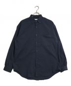 URBAN RESEARCHアーバンリサーチ）の古着「FUNCTIONAL WIDE BUTTON DOWN SHIRTS」｜ネイビー