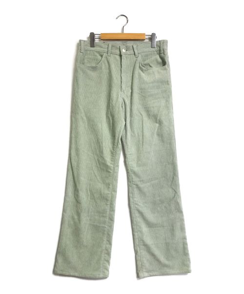 SUBLATIONS（サブレーションズ）SUBLATIONS (サブレーションズ) OYAKO CORDUROY 5PKT PANTS グリーン サイズ:1 未使用品の古着・服飾アイテム
