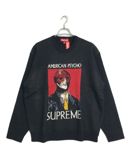 SUPREME（シュプリーム）SUPREME (シュプリーム) 23AW American Psycho Sweater / アメリカンサイコセーター ブラック サイズ:L 未使用品の古着・服飾アイテム