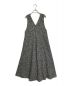 BEARDSLEY (ビアズリー) ツイードフレアージャンパースカート / ノースリーブワンピース ブラック×ホワイト サイズ:S：15800円
