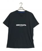 FUMITO GANRYUフミトガンリュウ）の古着「FUMITO GANRYU　　反転ロゴ Tシャツ」｜ブラック