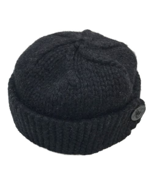 WTAPS（ダブルタップス）WTAPS (ダブルタップス) ニット帽 ブラックの古着・服飾アイテム