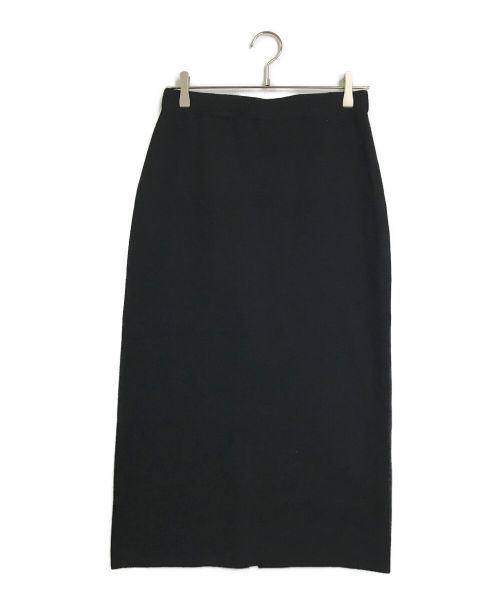 FRAMeWORK（フレームワーク）FRAMeWORK (フレームワーク) ミラノリブタイトスカート / ロングスカート ブラック サイズ:Lの古着・服飾アイテム