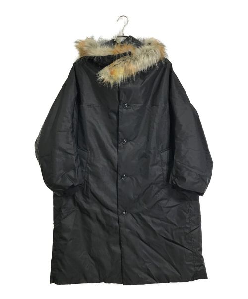 Ys（ワイズ）Ys (ワイズ) ナイロンバックサテンパデットコート ブラック サイズ:01の古着・服飾アイテム