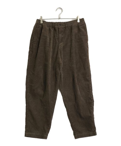 CUP AND CONE（カップアンドコーン）CUP AND CONE (カップアンドコーン) Corduroy Easy Pants ブラウン サイズ:3の古着・服飾アイテム