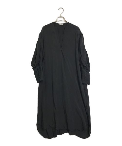 Annik（アニック）Annik (アニック) ブラウスワンピース ブラック サイズ:FREEの古着・服飾アイテム