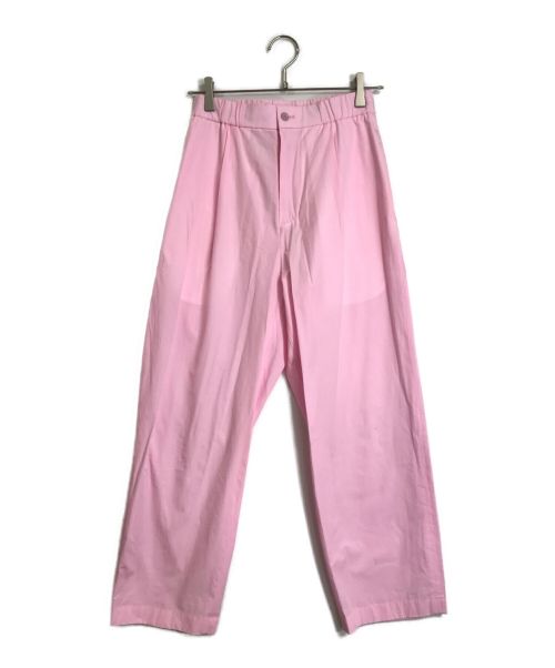 ATON（エイトン）ATON (エイトン) KYOTO TSURIZOME COTTON WIDE EAZY PANTS ピンク サイズ:00の古着・服飾アイテム