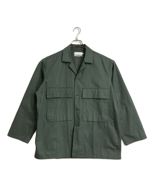 Graphpaper（グラフペーパー）Graphpaper (グラフペーパー) Wooly Cotton Military Jacket オリーブ サイズ:2の古着・服飾アイテム