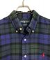 POLO RALPH LAUREN (ポロ・ラルフローレン) チェックシャツ ブルー×グリーン サイズ:L：8000円