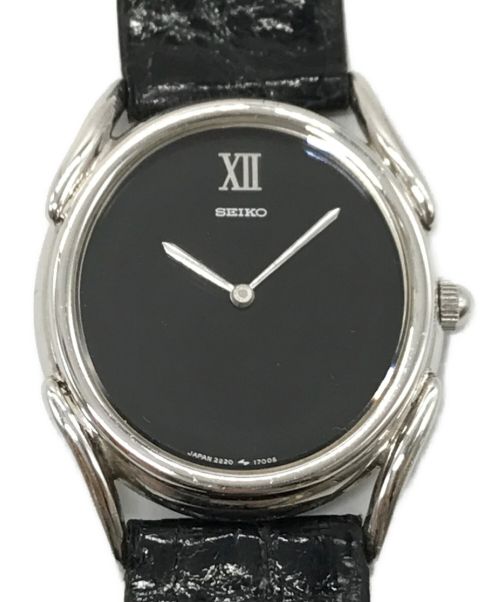 SEIKO（セイコー）SEIKO (セイコー) 腕時計 ブラック サイズ:実寸参照の古着・服飾アイテム