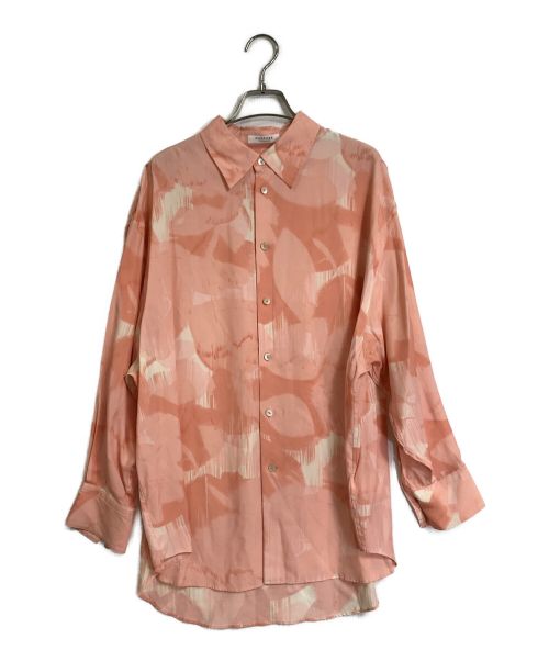 MACPHEE（マカフィー）MACPHEE (マカフィー) ポリエステルプリントパンツ ピンク サイズ:36の古着・服飾アイテム