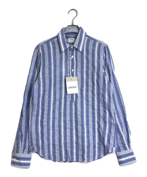 ASPESI（アスペジ）ASPESI (アスペジ) POシャツ ブルー サイズ:Sの古着・服飾アイテム