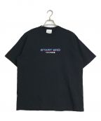 vault roomボルトルーム）の古着「STARTEND Tシャツ」｜ブラック