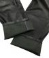 中古・古着 theory luxe (セオリーリュクス) Stretch Leather Warrington ラムレザーパンツ ブラック サイズ:038：5000円