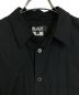 BLACK COMME des GARCONS (ブラック コムデギャルソン) ボンテージシャツ ブラック サイズ:XL：16000円