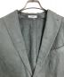 BOGLIOLI (ボリオリ) リネン2Bジャケット　テーラードジャケット 薄手ジャケット　ライトアウター　 グリーン/ミントグリーン サイズ:48：17000円