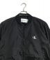 Calvin Klein Jeans (カルバンクラインジーンズ) ロゴナイロンブルゾン ブラック サイズ:M：9000円