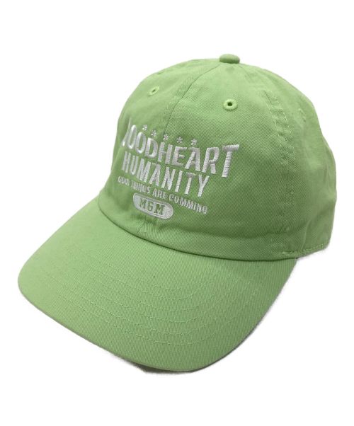 MARGINAL MAN（マージナル マン）MARGINAL MAN (マージナル マン) GOOD HEART CAP グリーン サイズ:Fの古着・服飾アイテム